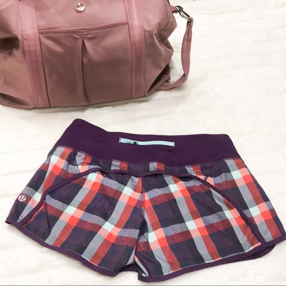 Lululemon speed shorts